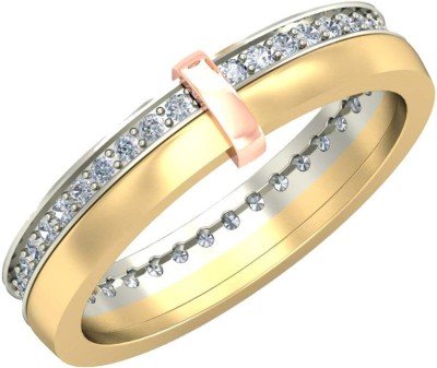 avsar AVR724YB 14kt Cubic Zirconia Yellow Gold ring