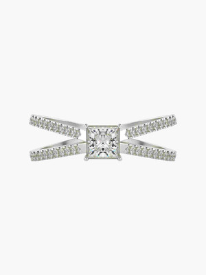 VALANOVA VGR0453P_CWL White 9kt Lab Grown Diamond White Gold ring