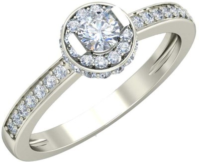 avsar AVR835YB 14kt Cubic Zirconia White Gold ring