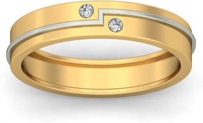 avsar AVR519YB 14kt Cubic Zirconia Yellow Gold ring