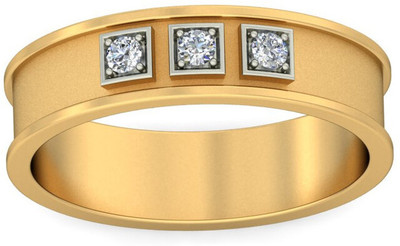 avsar AVR533YB 14kt Cubic Zirconia Yellow Gold ring