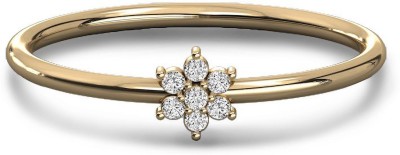 Bliss diamonds Flower ring 18kt Diamond Yellow Gold ring