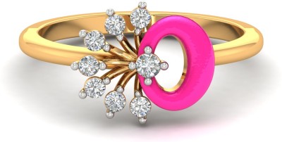 amarta Rl-13669-M - 17 Pink Bouquet 18kt Diamond Yellow Gold ring