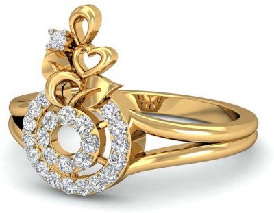 avsar AVR439 18kt Diamond Yellow Gold ring