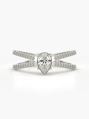 VALANOVA VGR0453S_CWL White 9kt Lab Grown Diamond White Gold ring