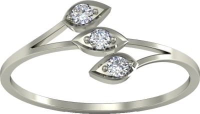 avsar AVR476WB 14kt Cubic Zirconia White Gold ring