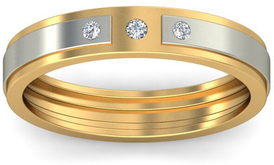avsar AVR527YB 14kt Cubic Zirconia Yellow Gold ring