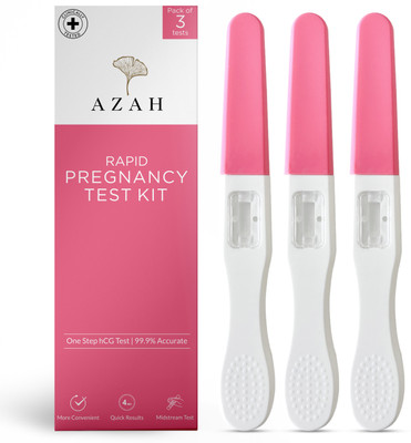 AZAH Rapid Detection One Step Pregnancy Test Kit(3 Tests)