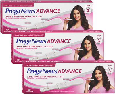 PREGANEWS Advance Pregnancy Test Kit(3 Tests)