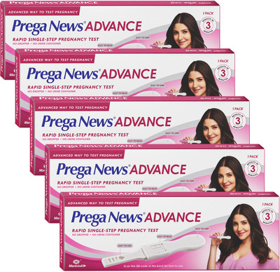 PREGANEWS Advance Pregnancy Test Kit(5 Tests)
