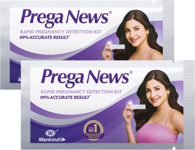 MANKIND at home one step urine HCG Pregnancy Test Kit(2 Tests)