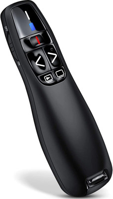 Jihaan USB Wireless Remote Control Laser Presenter Presenter(Black)
