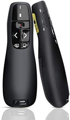 BTS Wireless Laser Controller for Presentation, with USB Receiver and Battery Indicator Presenter(Black)