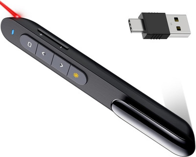 Jihaan pointer ppt slied changer presenter long rang ppt control Presenter(Black)
