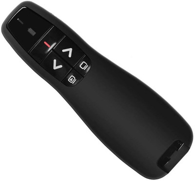 BTS Wireless Presenter, 2.4GHz Wireless USB Presentation Clicker, Control Presentation Pointer for Mac/PC/Laptop Presenter(Black)