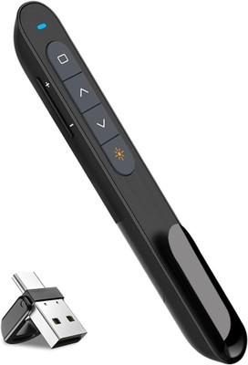 Jihaan Power Point PPT Slide long rang ppt control Presenter(Black)