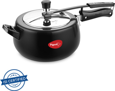 Pigeon Amelia 5 L Inner Lid Induction Bottom Pressure Cooker(Aluminium)