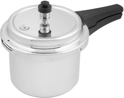Kreme Premium Spillproof 3 L Outer Lid Pressure Cooker(Aluminium)