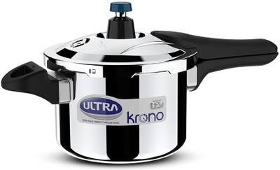 ULTRA Triply Krono 3 L Outer Lid Induction Bottom Pressure Cooker(Triply)