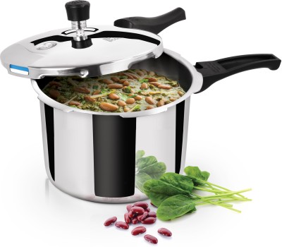 MILTON Pro Cook Tri Ply With Outer Lid, Silver 3 L Pressure Cooker(Stainless Steel)