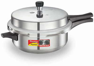 Prestige Popular Plus Senior Deep 6 L Outer Lid Induction Bottom Pressure Cooker(Aluminium)