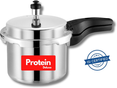 Protein Easy Cook 3 L Outer Lid Pressure Cooker(Aluminium)