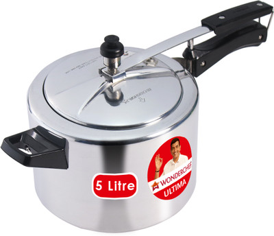WONDERCHEF Ultima Inner Lid 5 L Inner Lid Induction Bottom Pressure Cooker(Aluminium)