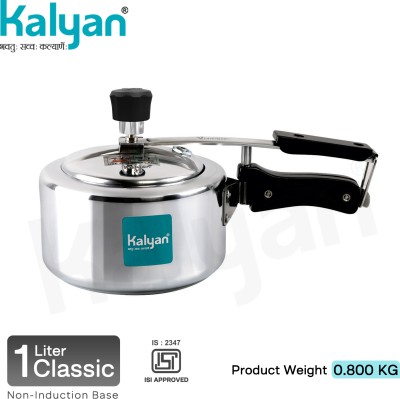 kalyan Classic 1 L Inner Lid Pressure Cooker(Aluminium)