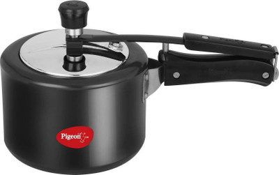 Pigeon Titanium 3 L Inner Lid Induction Bottom Pressure Cooker(Hard Anodized)