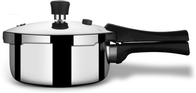 Stahl Xpress Cooker Triply Pressure Cooker 1.5 L Outer Lid Induction Bottom Pressure Cooker(Stainless Steel)