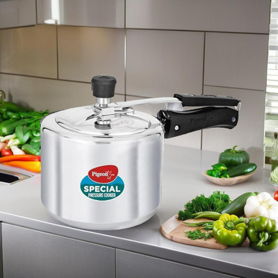 Pigeon Special 3.5 L Inner Lid Pressure Cooker(Aluminium)