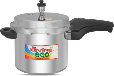 Kaviraj Eco 3L Cooker Without Induction Base 3 L Outer Lid Pressure Cooker(Aluminium)