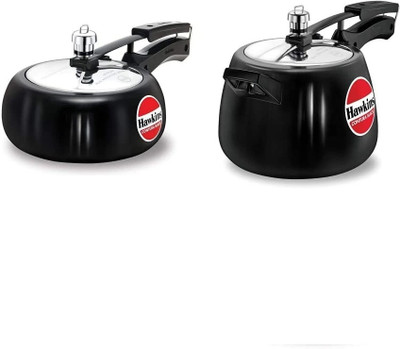 Hawkins 2 L, 4 L Inner Lid Pressure Cooker(Hard Anodized)