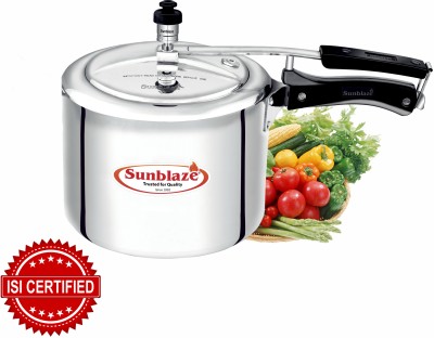 Sunblaze Secura 1.5 L Inner Lid Induction Bottom Pressure Cooker(Aluminium)