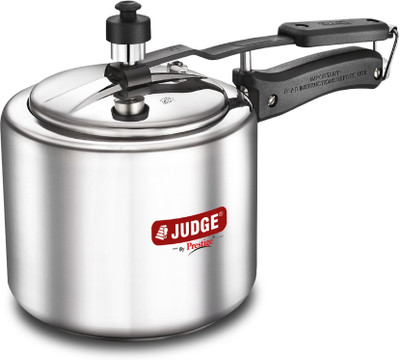 Judge Classic Inner Lid 3 L Inner Lid Induction Bottom Pressure Cooker(Stainless Steel)