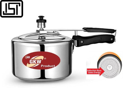 ARGKW Regular 3 L Inner Lid Induction Bottom Pressure Cooker(Aluminium)
