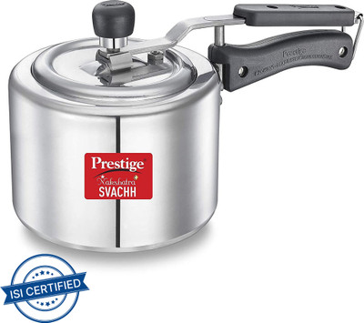 Prestige Svachh Nakshatra Plus 2 L Inner Lid Induction Bottom Pressure Cooker(Aluminium)