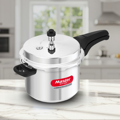 Master Popular 5 L Outer Lid Induction Bottom Pressure Cooker(Aluminium)