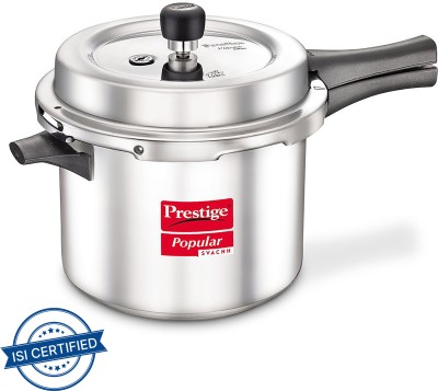 Prestige Popular Svachh Aluminium 5 L Outer Lid Pressure Cooker(Aluminium)