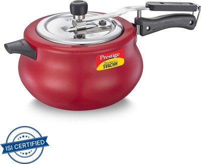 Prestige Svachh Nakshatra Duo Plus 5 L Inner Lid Induction Bottom Pressure Cooker(Aluminium)