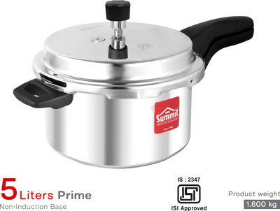 SUMMIT Outer Lid Prime 5 L Outer Lid Pressure Cooker(Aluminium)