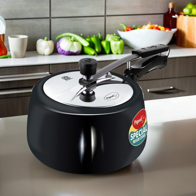 Pigeon Special Plus 3 L Inner Lid Pressure Cooker(Hard Anodized)
