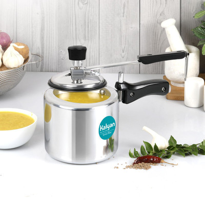Kalyan Classic 1.5 L Inner Lid Pressure Cooker(Aluminium)