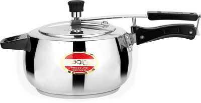 Nagina Stainless Steel Pressure Cooker Inner Lid Induction Base – ISI Certified - 5L 5 L Outer Lid Induction Bottom Pressure Cooker(Stainless Steel)