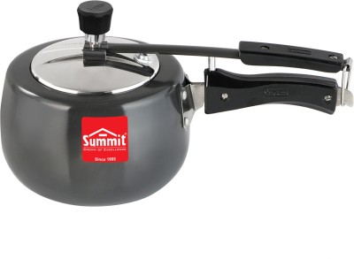 SUMMIT Contura Majestic Hard Anodised 3 L Inner Lid Induction Bottom Pressure Cooker(Aluminium)