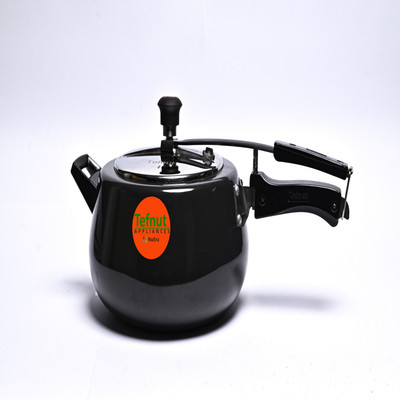 Tefnut TEFNUT STEEL (2LTR) Pressure Cooker 2 L Inner Lid Induction Bottom Pressure Cooker(Hard Anodized)