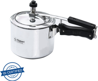 Flipkart SmartBuy Classic 3 L Inner Lid Induction Bottom Pressure Cooker(Aluminium)