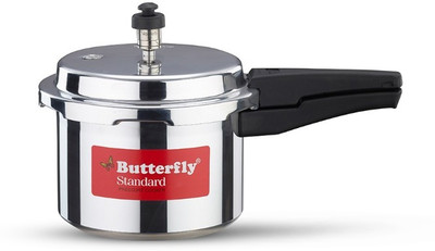 Butterfly Standard 2 L Outer Lid Pressure Cooker(Aluminium)