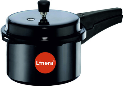 Limera Trendy Plus 3 L Outer Lid Induction Bottom Pressure Cooker(Hard Anodized)