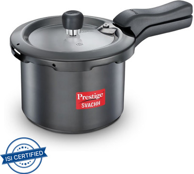Prestige Svachh 3 L Outer Lid Induction Bottom Pressure Cooker(Hard Anodized)